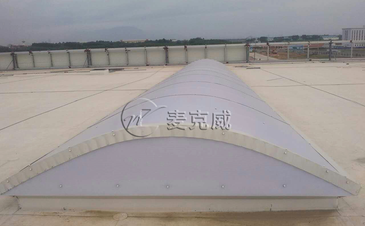 廣西貴港華奧汽車制造二期通風天窗、采光帶、圓拱型電動天窗工程